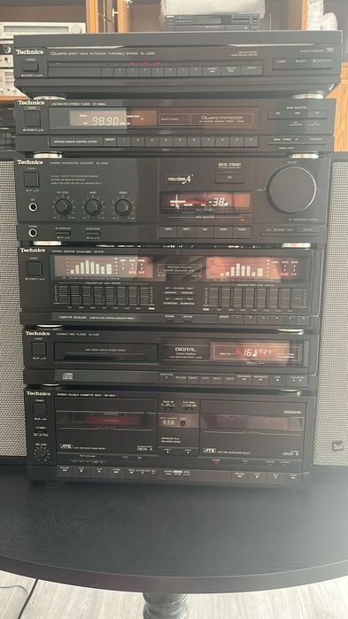 Wieża Technics Kolumny Dual