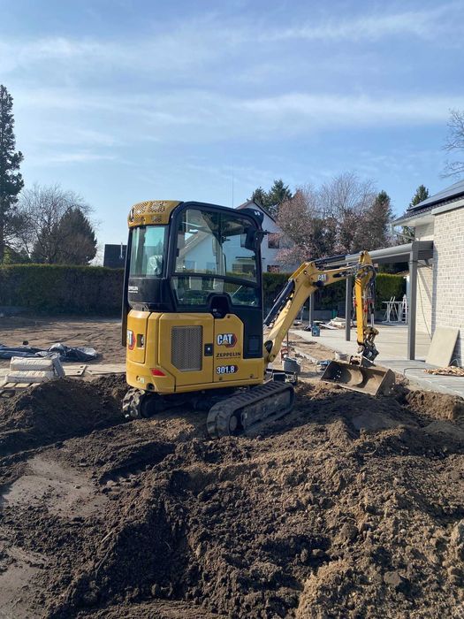 Wynajem Minikoparka, Koparka,