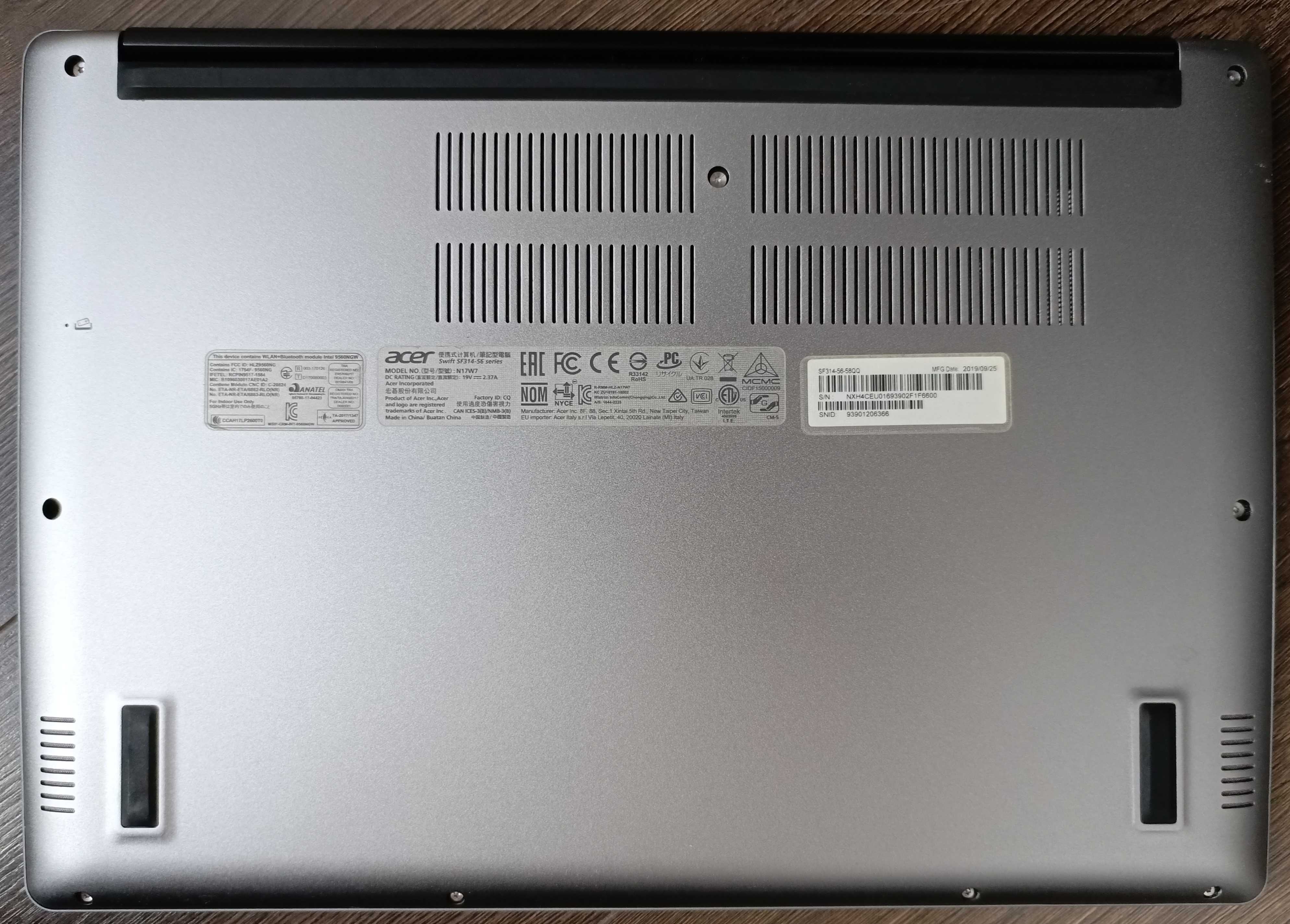 Acer Swift SF314 Core i5 8 GB 256 GB 14" IPS FHD 0% Розстрочка