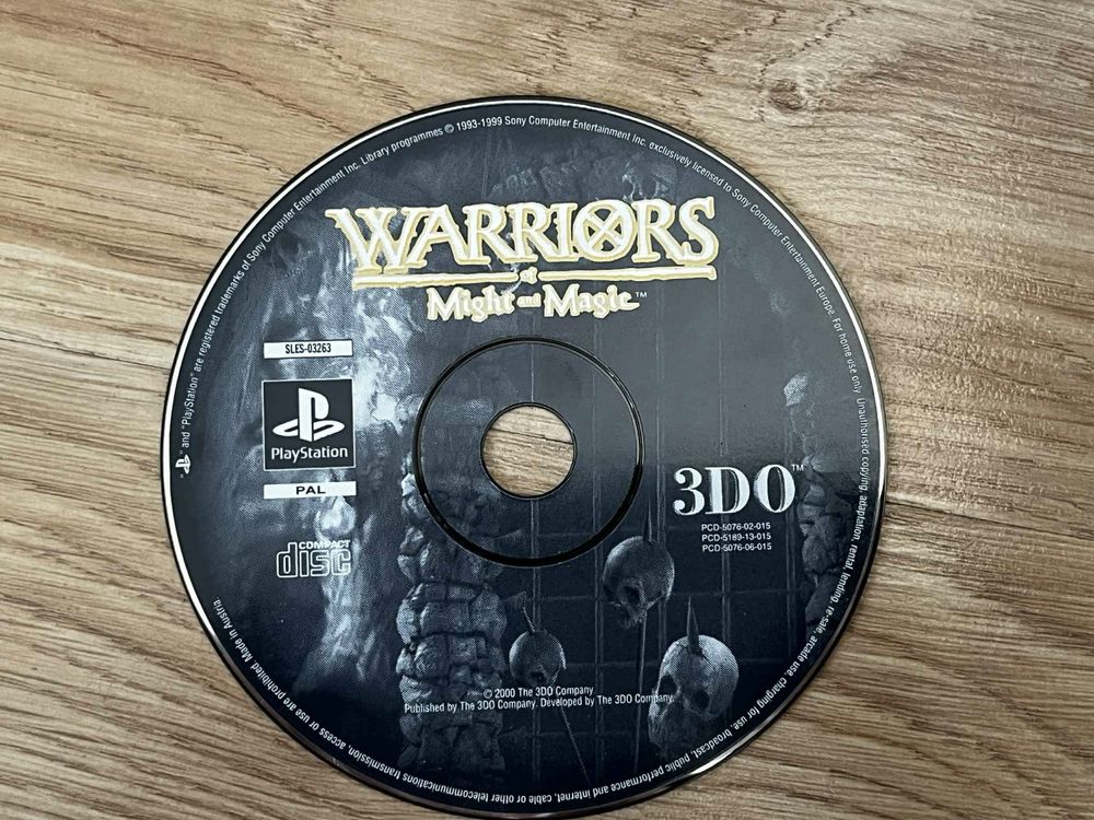 Warriors of Might and Magic Ps1