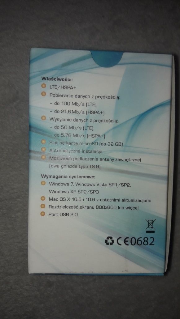 Polsat Ruter i Modem LTE Huawei E398 Internet Mobilny