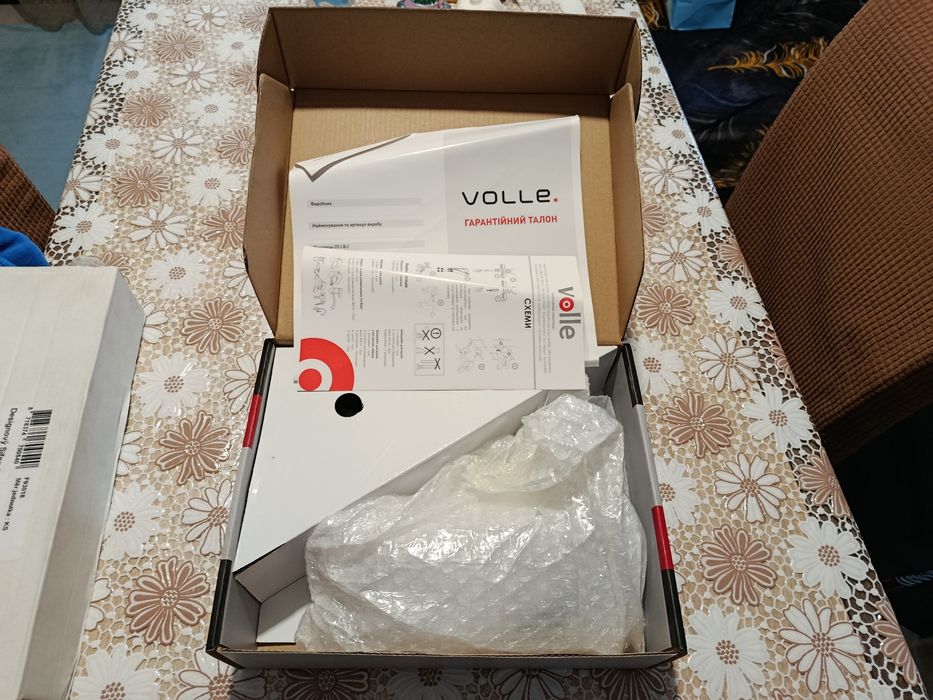 Змішувач для раковины Volle, модель De la Noche 10-40-1100-black