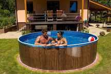 Basen kanadyjski Miami 3,6 x 1,2 m - Zestaw Premium