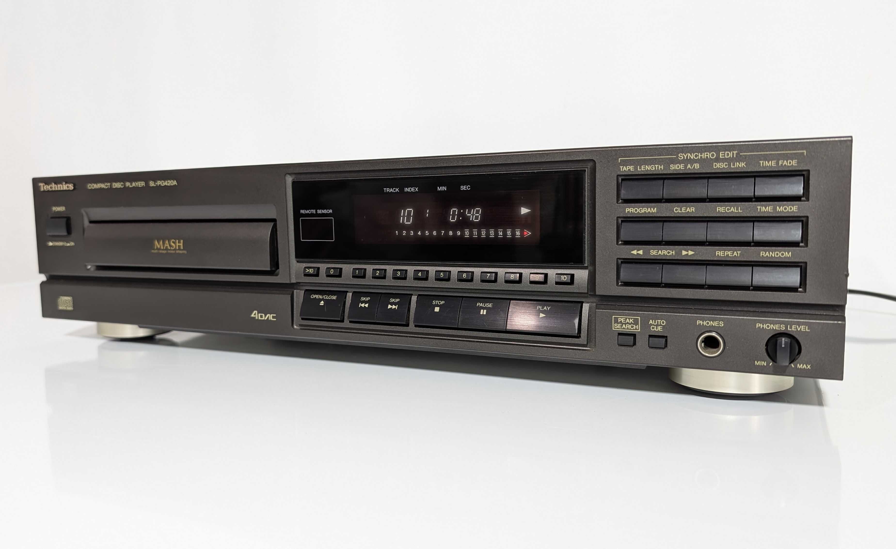 Програвач CD дисків Technics SL-PG420A, має ЦАП/ CD-R/RW/ Німеччина