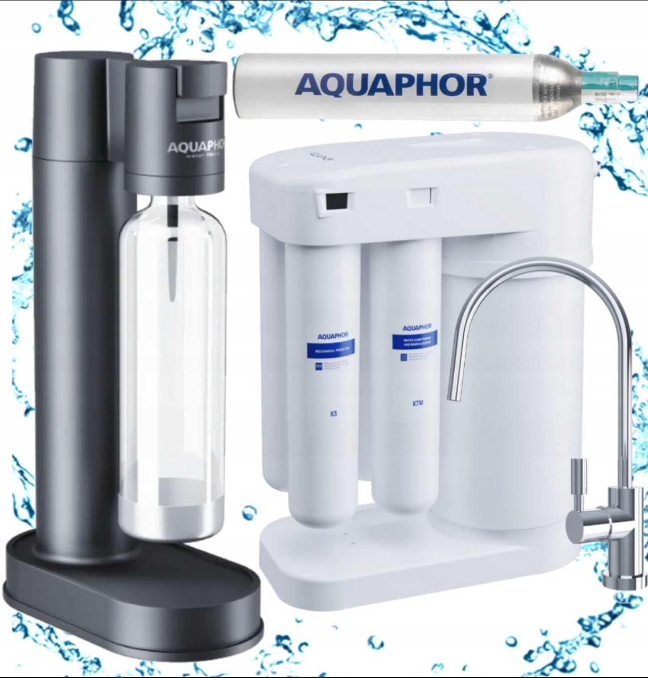 Filtr Odwróconej Osmozy Aquaphor RO-101S Morion Saturator PEARL GRATIS