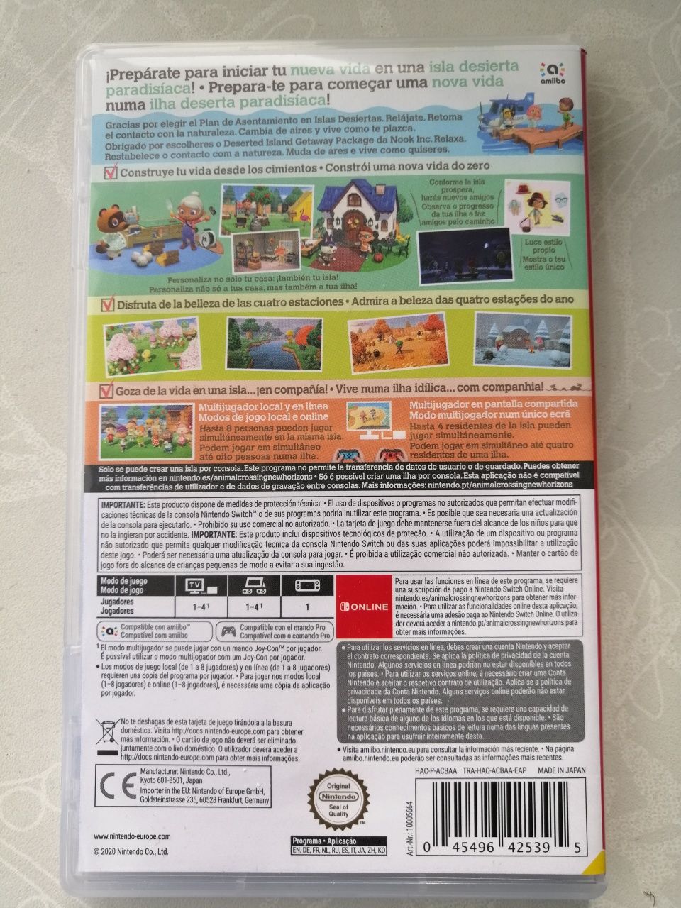 Jogo Animal Crossing (Nintendo)