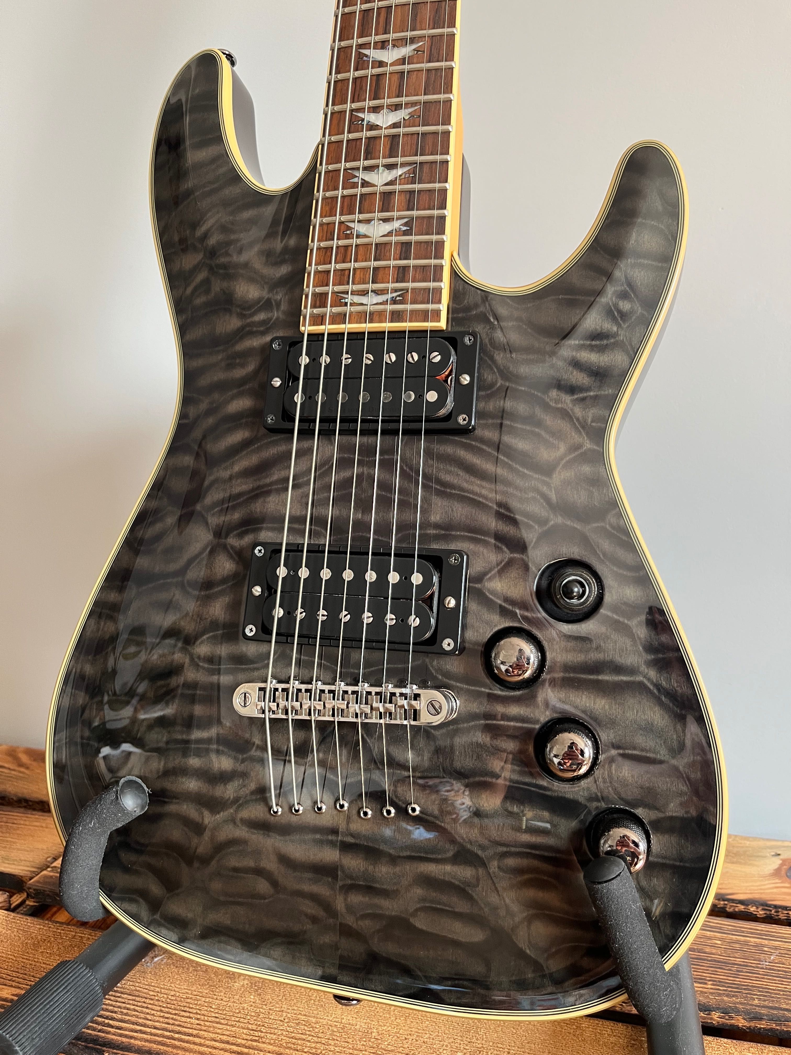 Schecter Omen 7 Extreme - Seymour Duncan Sentient / Nazgul