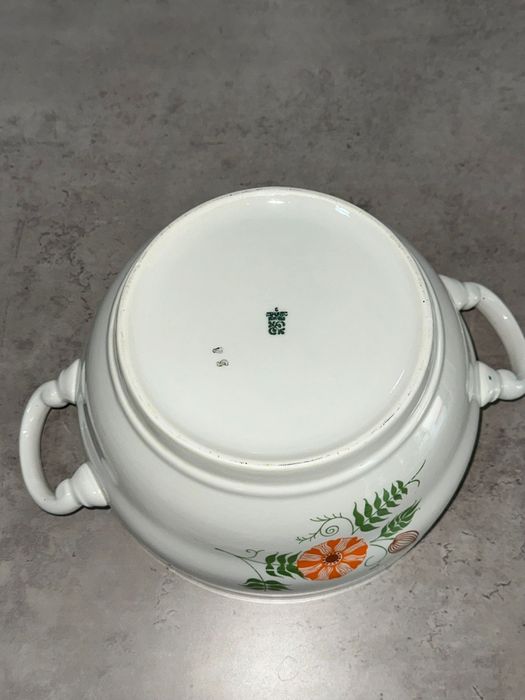 Waza na zupę PRL 3 litry porcelana Włocławek