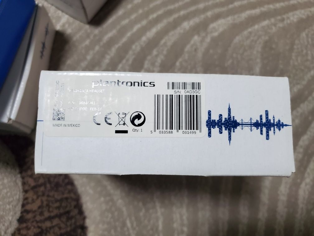 Спеціалізована гарнітура навушники Plantronics HW261N