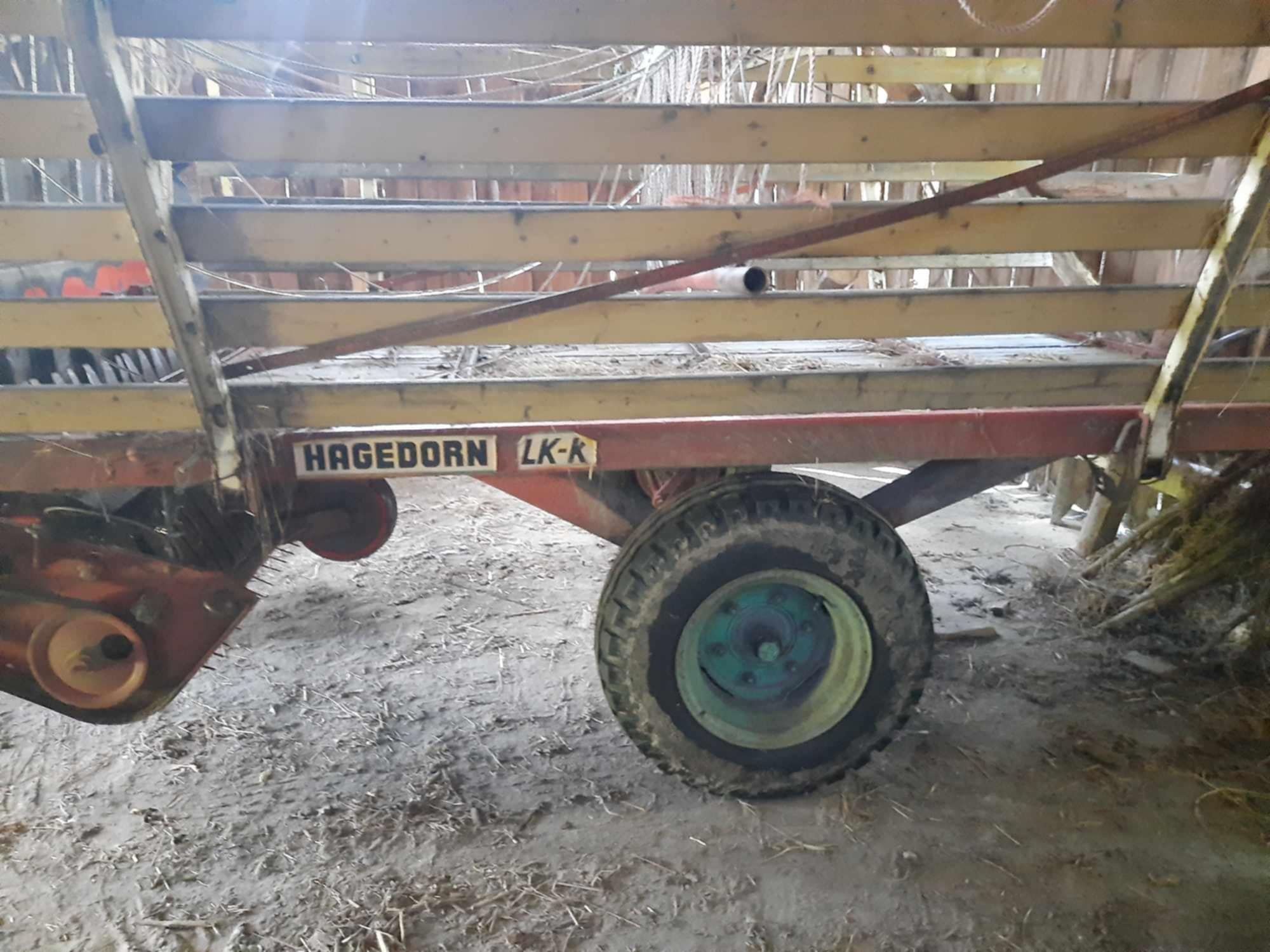 Przyczepa samozbierająca Hagedor  LK-K