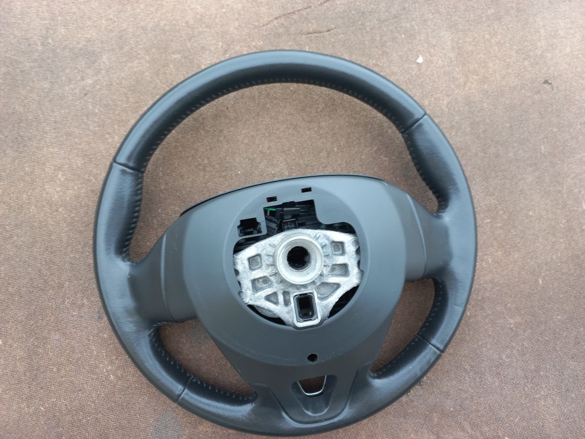 Kierownica skórzana kompletna airbag poduszka renault megane III lift