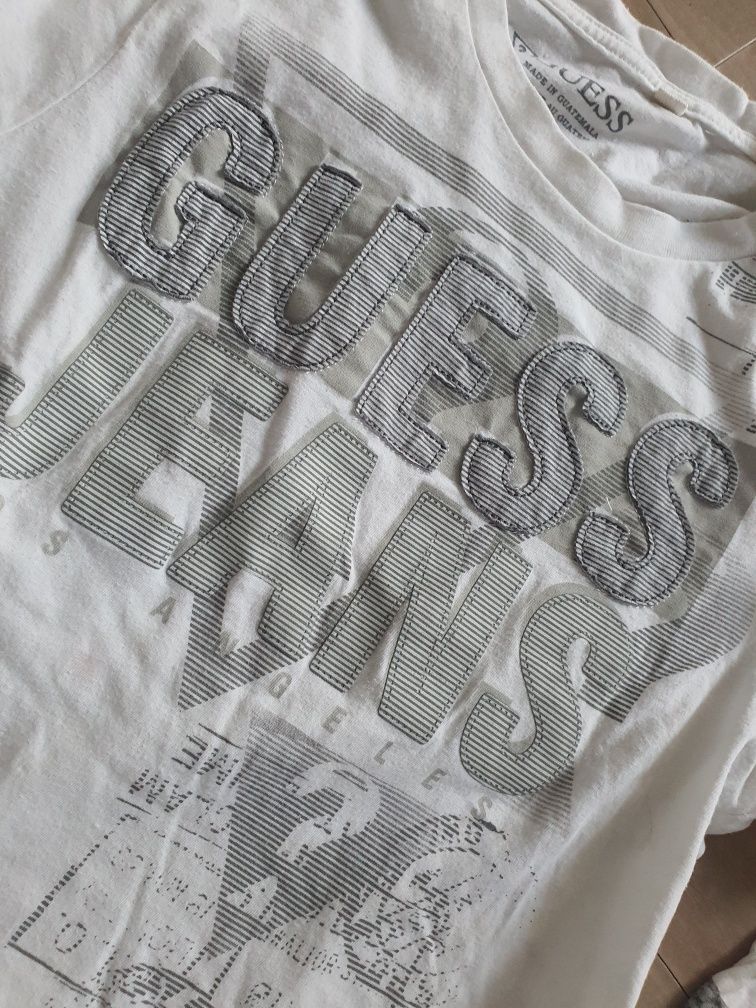 Koszulki bluzki męskie chłopięce tshirt podkoszulek Calvin Klein Guess