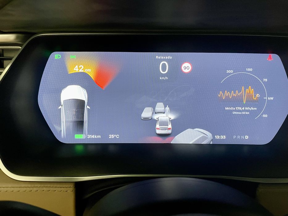 Tesla Model X 90D – 6 lugares - Autopilot – Supercharger vitalício