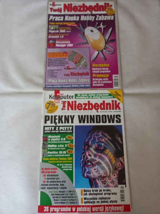 Czasopismo Komputerowe Twój Niezbędnik 2szt!