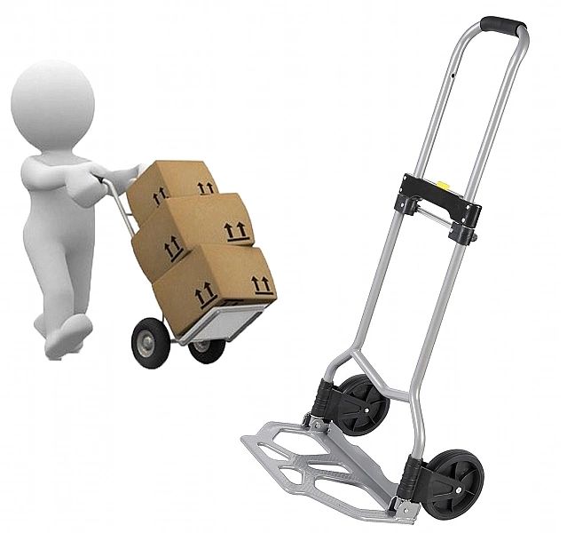 Wózek Transportowy Składany Młynarka 80Kg Topex #
