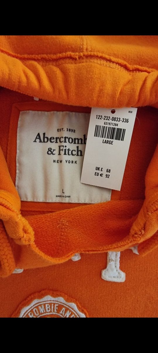 Толстовка с капюшоном abercrombie and Fitch