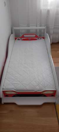 Łóżko dziecięce samochód, z materacem 70/160 cm