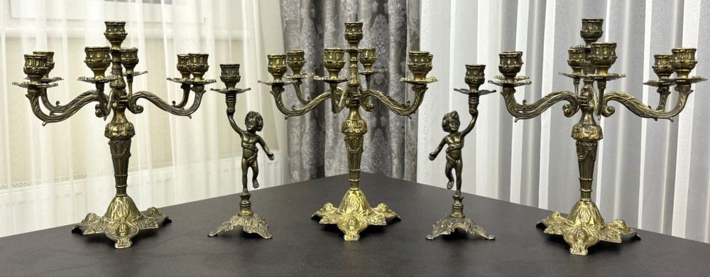 Подсвечник канделябр GDR Германия