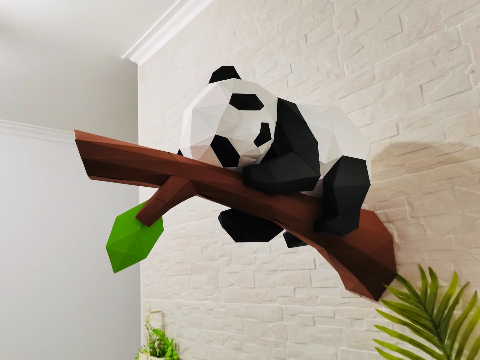 Papercraft Modelo 120 - Panda