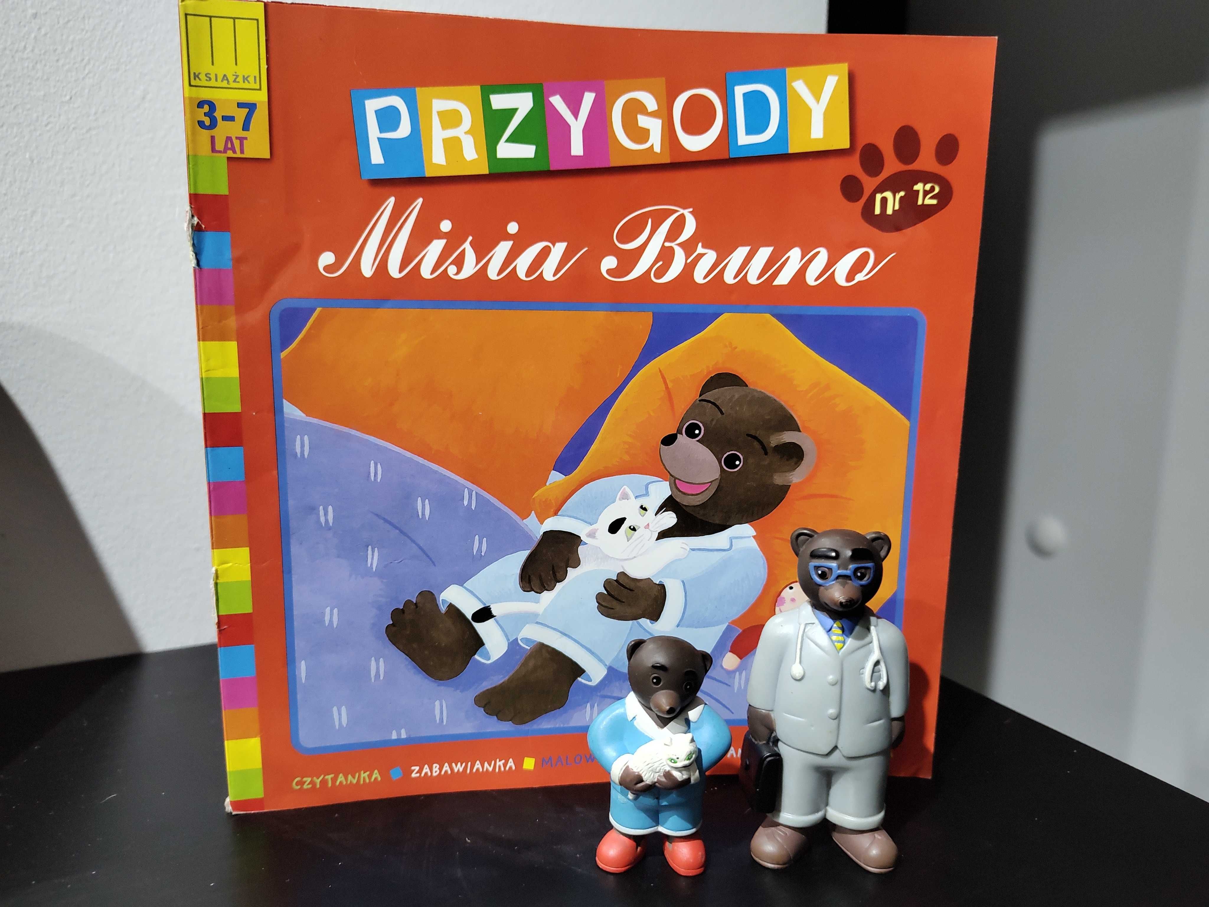 Przygody Misia Bruno Nr 12 Sypialnia rodziców Misia Bruno 2 figurki