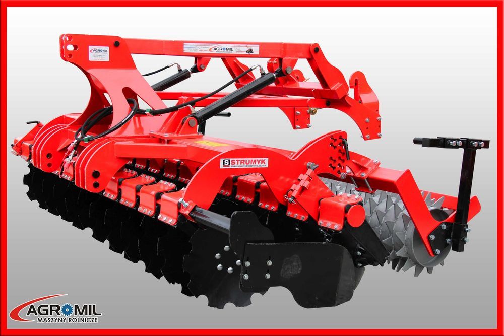 Agregat talerzowy siewny uprawowy brona kompaktowa Strumyk TIGER