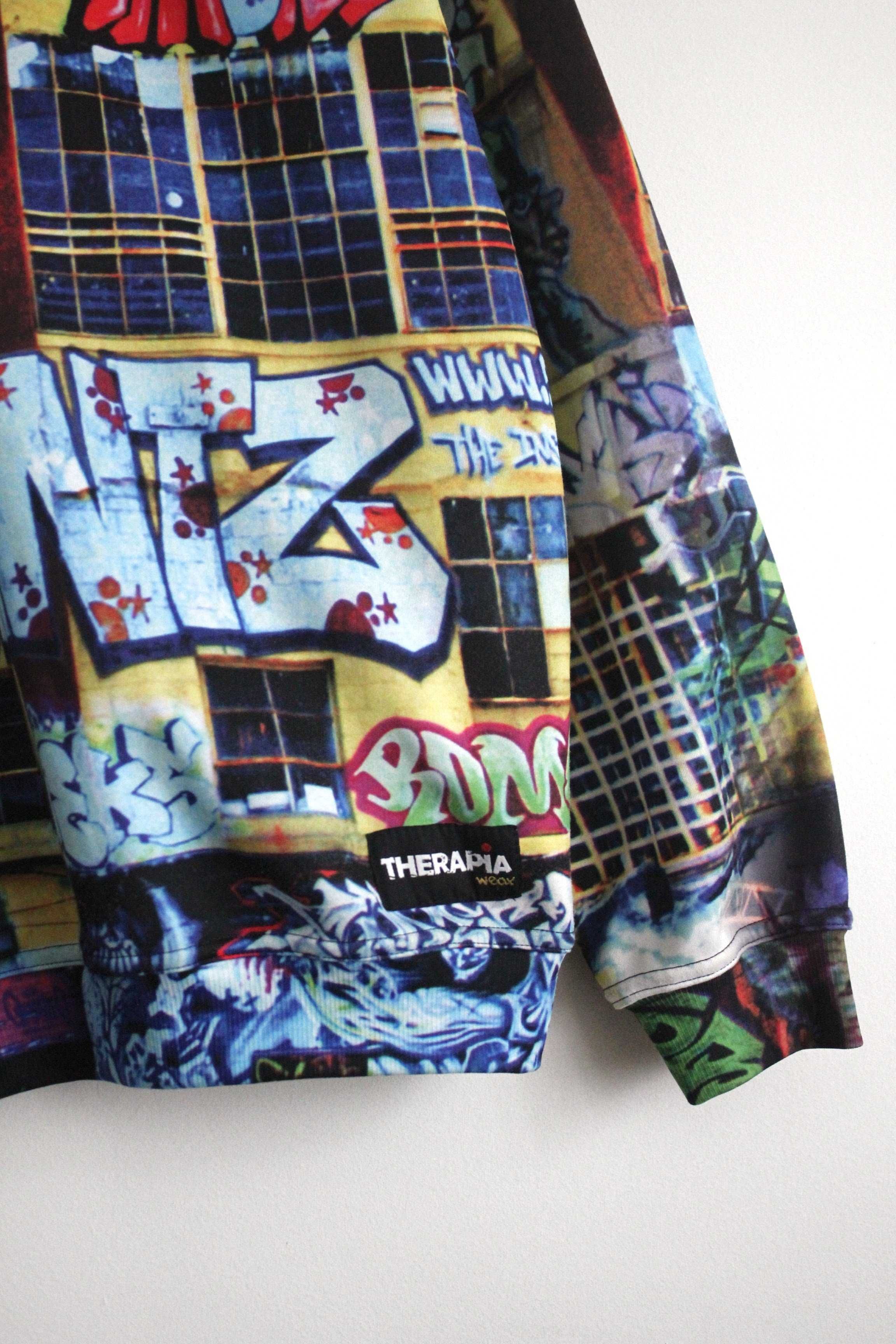 Bluza polskiej marki Therapia xl l hip hop