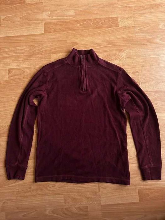 Klasyczny Timberland Sweter Half Zip 1/4 regular fit - styl wygoda
