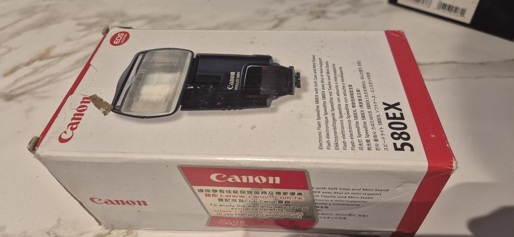 Canon speedlite 580EX
