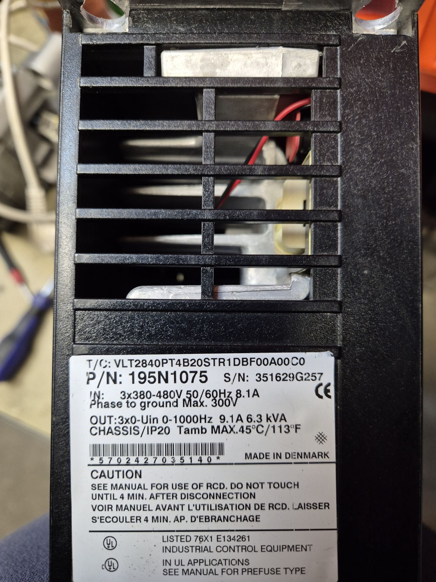 Falownik Danfoss 4kW 400V