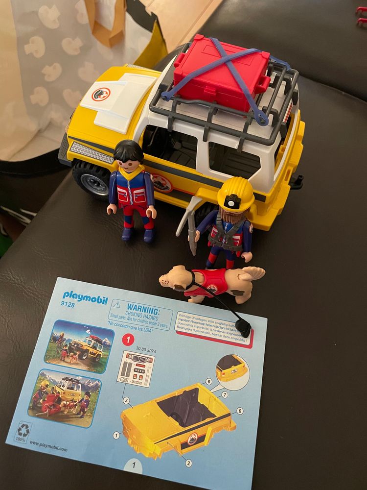 Playmobil carro de resgate