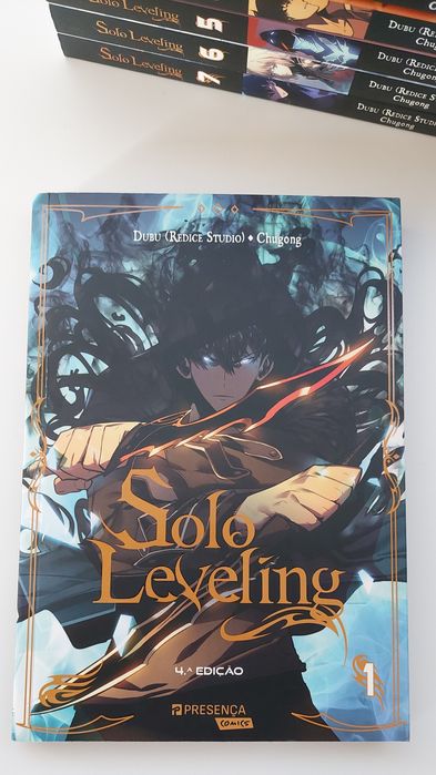VENDO conjunto 7 livros Solo Levling (como NOVOS)