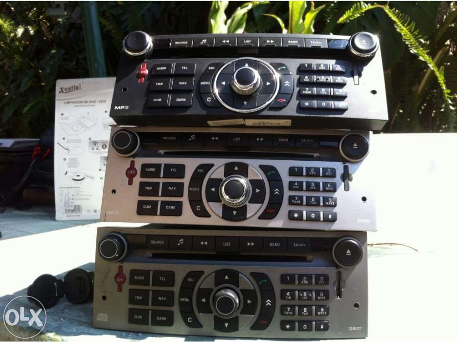 Rádio Citroën C5 todos modelos Peugeot