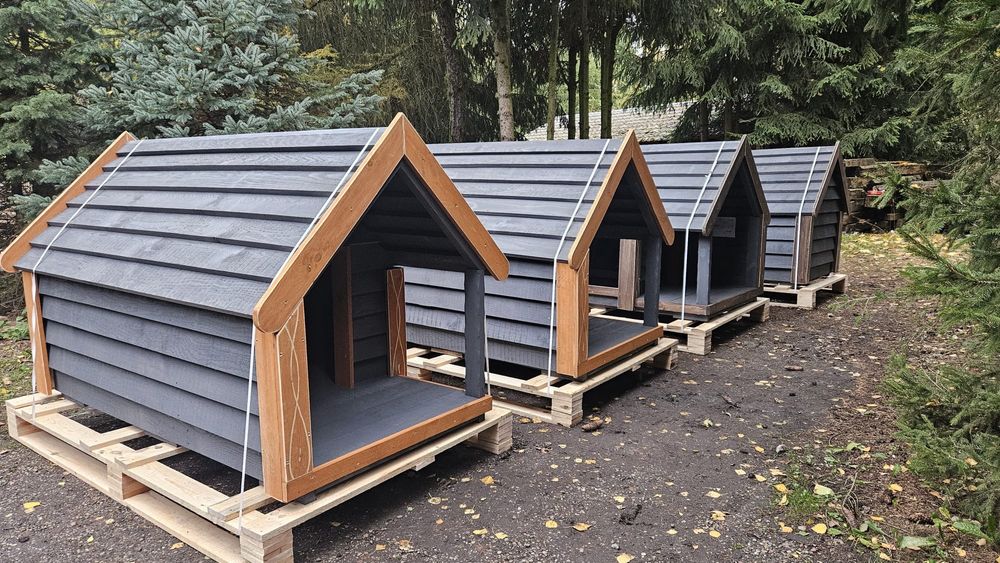 Naturalna buda z drewna – 2025r od producenta 200x125x125