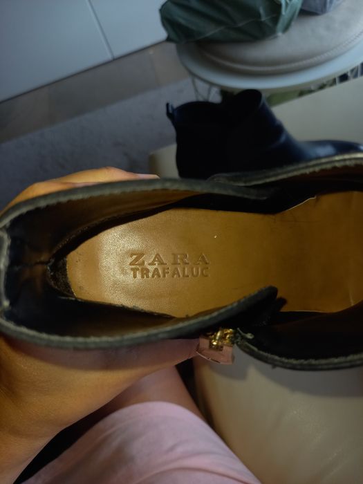 Botas pretas mulher Zara 39