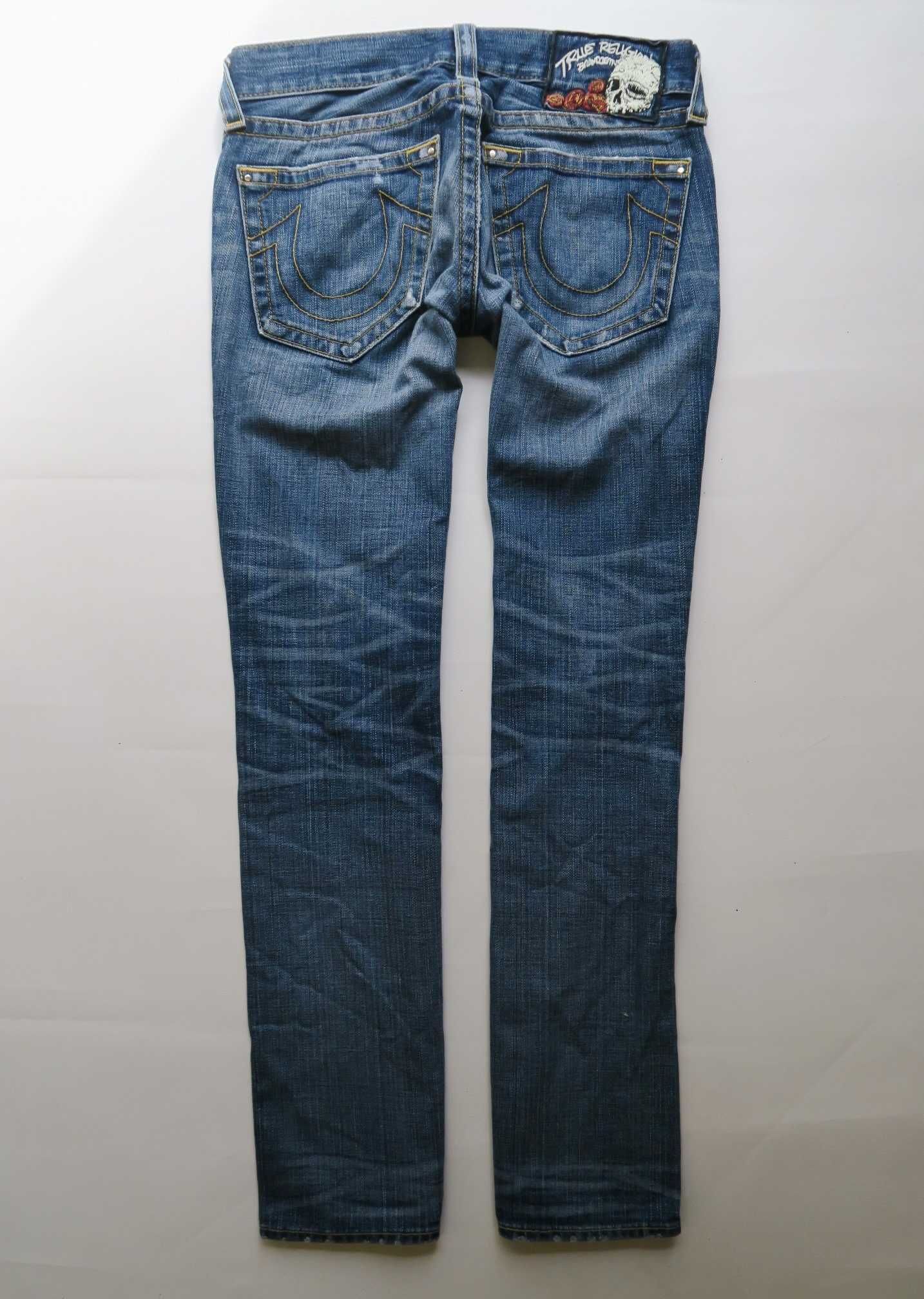 True Religion spodnie jeansy prosta nogawka 31