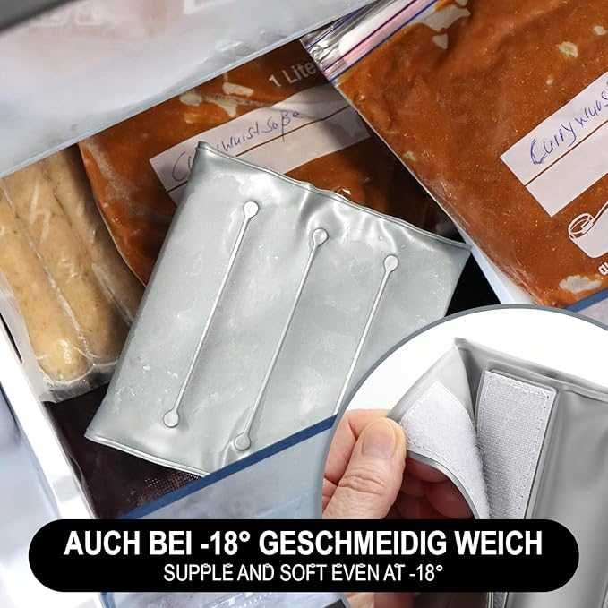 Rękaw chłodzący do butelek, kubków w podróży zestaw 2 szt COM-FOUR
