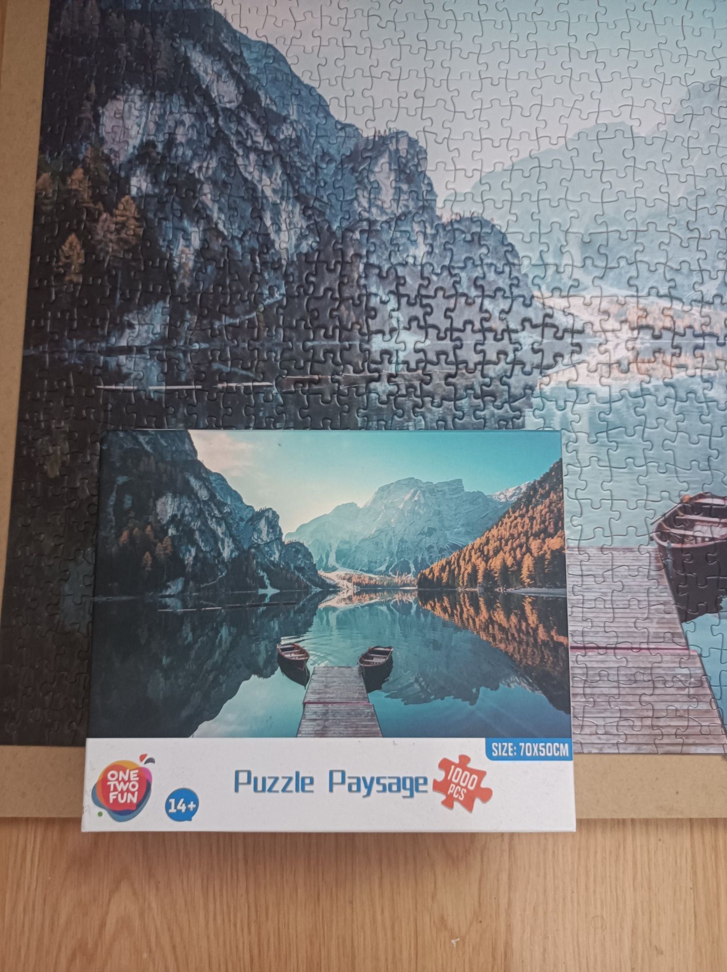 Puzzle de 1000 peças da marca One Two Fun