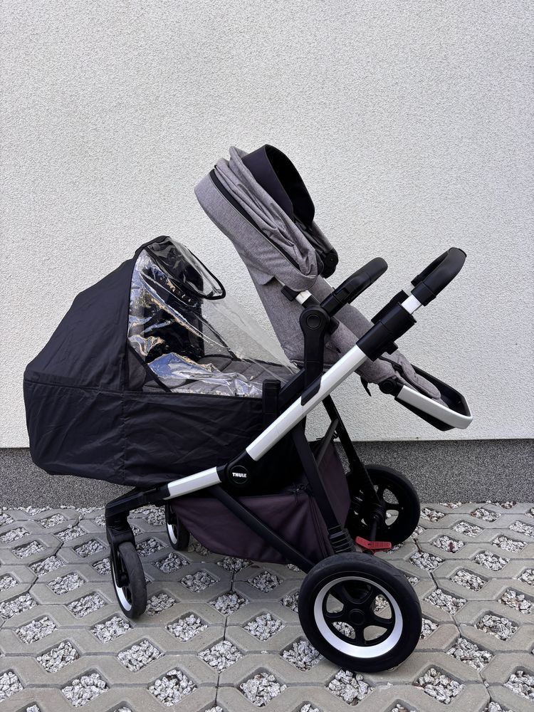 Thule sleek rok po roku 2 spacerowki i gondola
