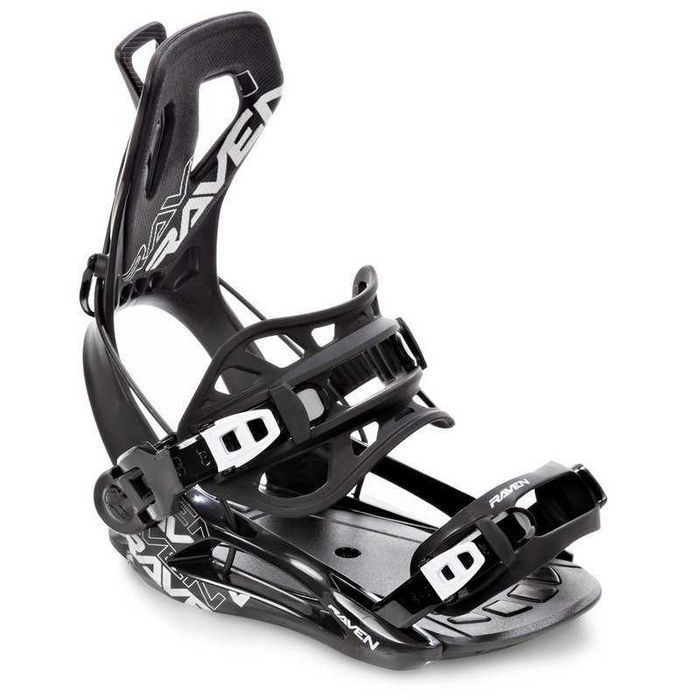 Nowe wiązania snowboardowe fastec Raven FT360 (black), XL (44-46)