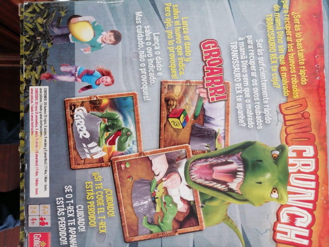 Dino Crunch jogo