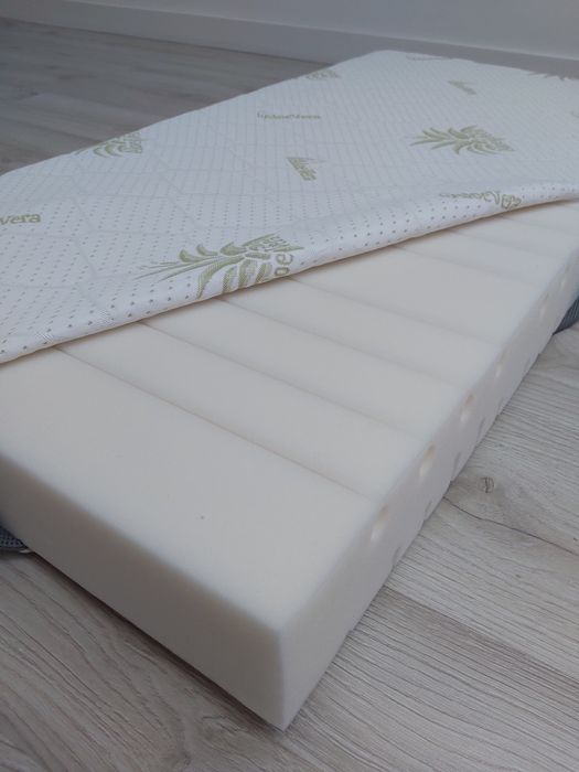 120x60 Materac dziecięcy do łóżeczka 120/60 ANTYALERGICZNY materiał