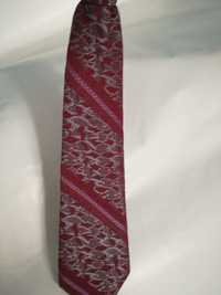 Krawat dla chłopca nowy 5 cm szerokość, 23 cm długości kolor bordo