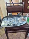 Komplet lamp Audi A4 B6 8E 00-04 CHROM Angel Eyes soczewkowe Ringi