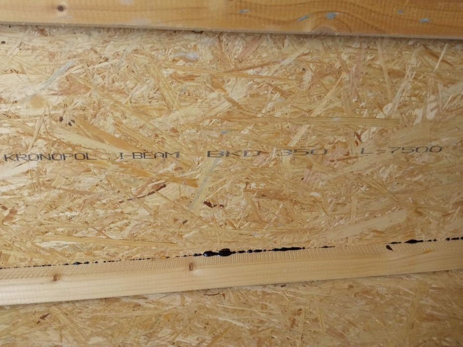 Drewniane belki dwuteowe Kronopol I-Beam 60/350 _ krokwiowe _ stropowe