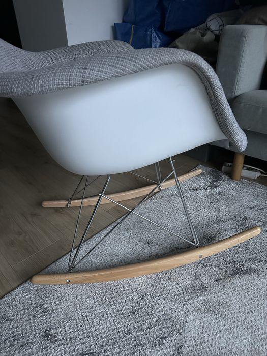 Fotel bujany skandynawski inspir RAR jak nowy