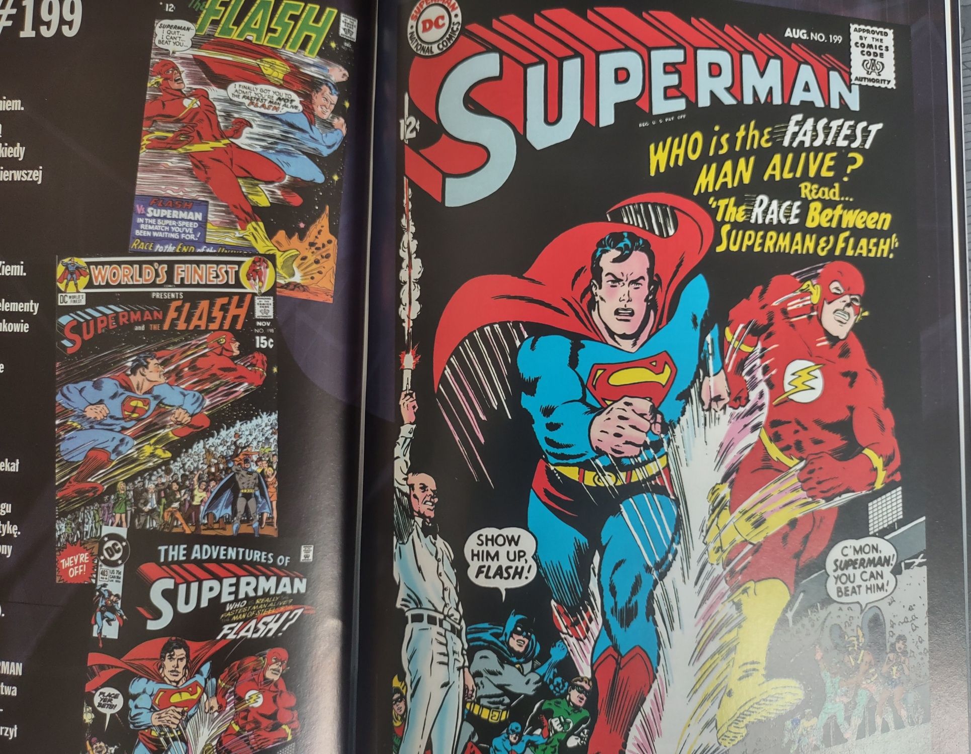Komiks DC Flash WKKDC tom 47 Powrót Barryego Allena, Superman vs Flash