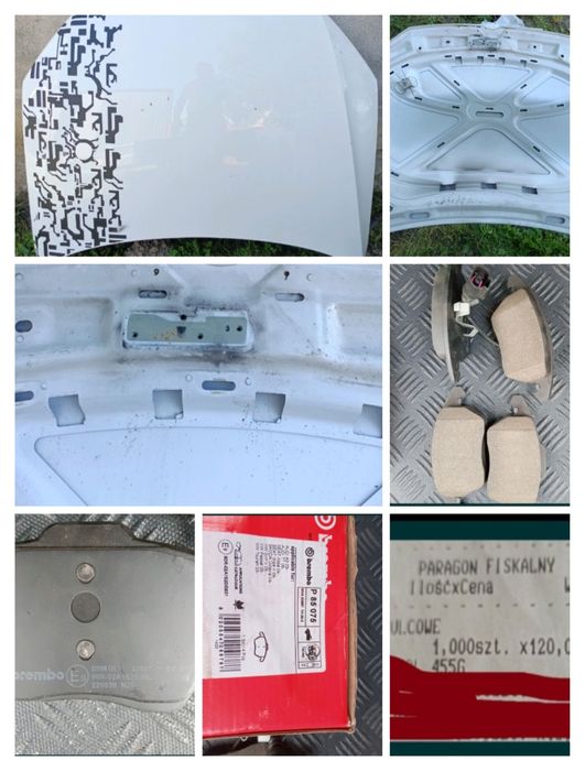 Klocki maska hamulcowe passat b6, Maska passat B7 LB9A