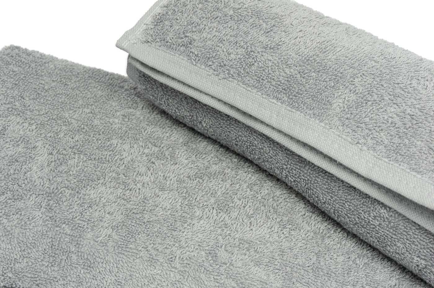 Ręcznik do rąk SPA 50x90 450g Turcja 100% Bawełny SZARY