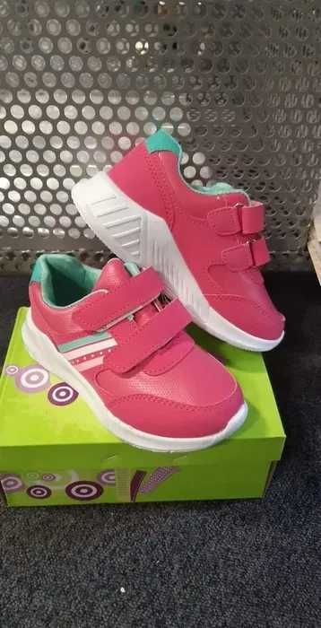 R. 26 buty sportowe dla dziewczynki adidasy na rzepy 16 cm nowe