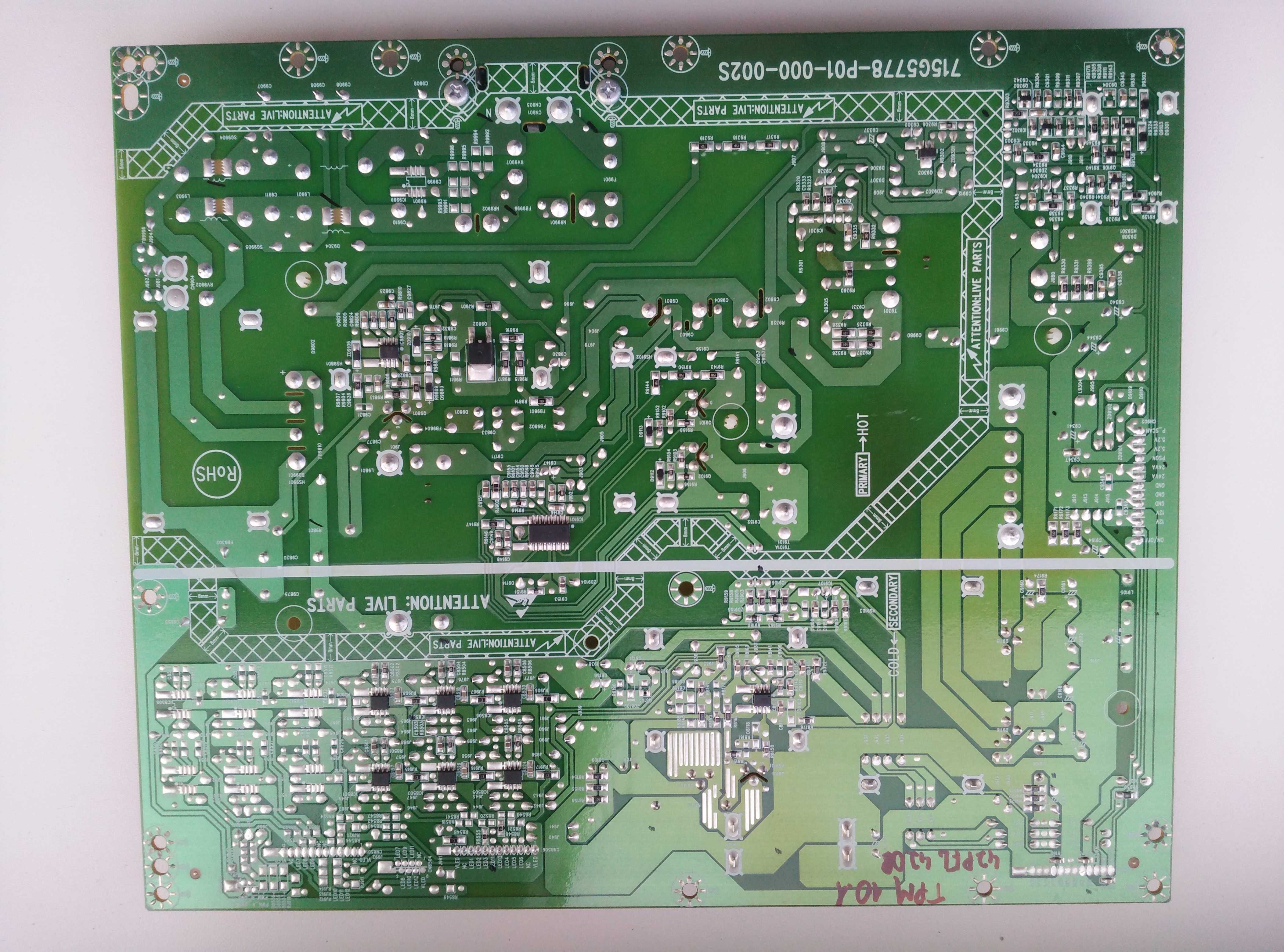 Блок питания 715G5778-P01-000-002S тв Philips 42PFL4208T/12  (TPM10.1)